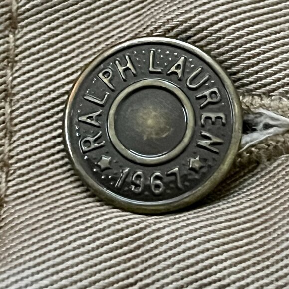 POLO RALPH LAUREN Dry Goods Straight Khaki Pants Men's Size 34/34- 5 Pocket -EUC - Picture 11 of 11